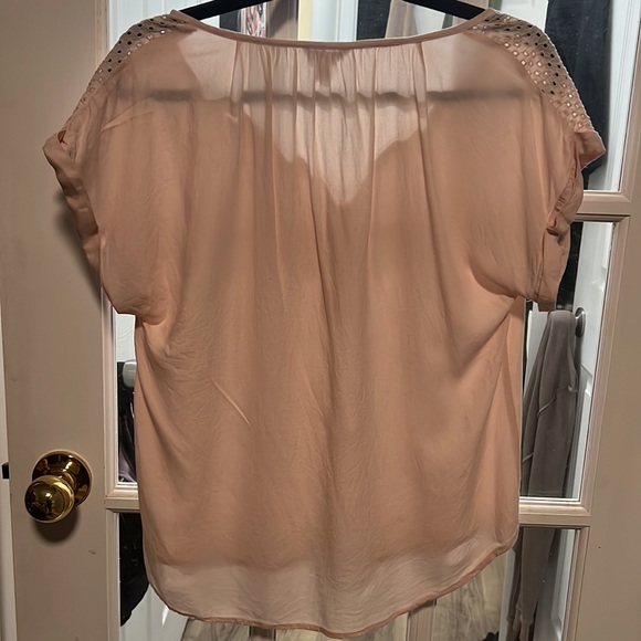 LIGHT PINK SHORT SLEEVE SHIRT CALVIN KLEIN - Picture 5 of 7